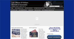 Desktop Screenshot of bennettimmigration.com